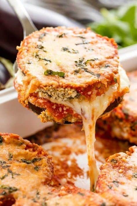 Baked Eggplant Parmesan