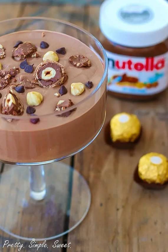 2-Ingredient Nutella Mousse