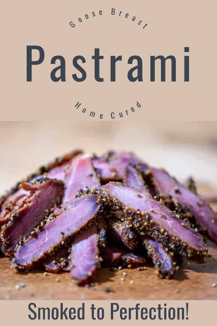 Smoked Goose Breast Pastrami