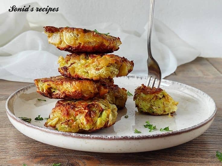 Easy Savoy Cabbage Pancakes