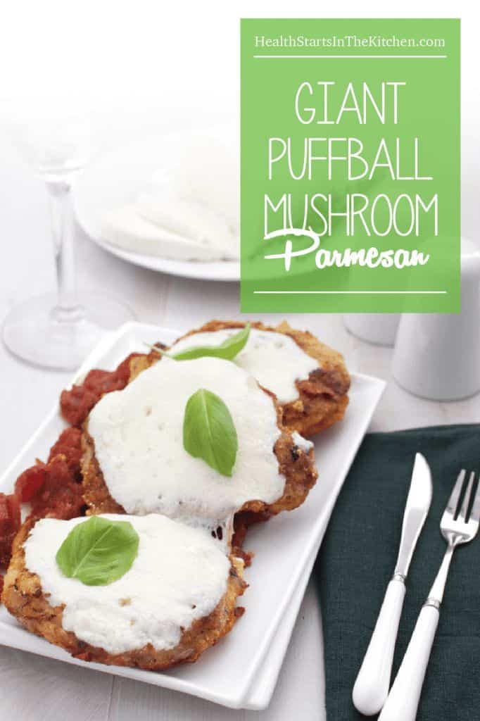 Puffball Mushroom Parmesan