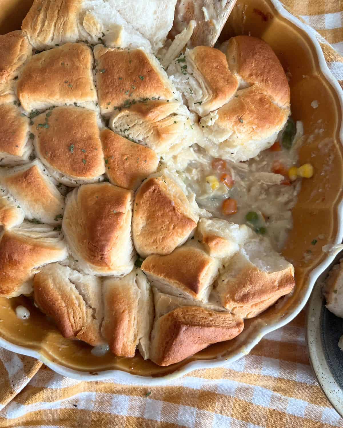 Weight Watchers Bubble Up Chicken Pot Pie