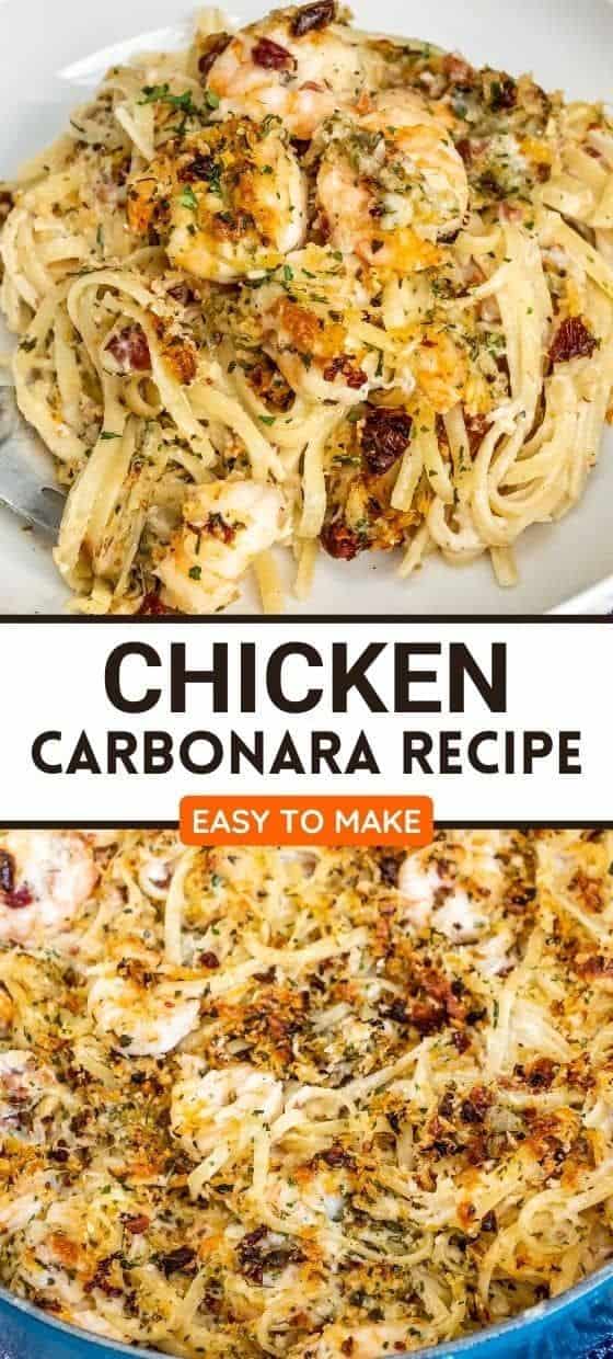 Olive Garden Chicken And Shrimp Carbonara