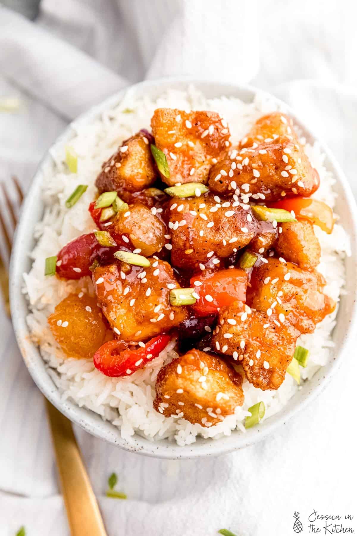 Sweet and Sour Tofu