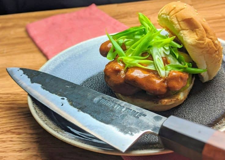 Buffalo Chicken Of The Woods Mushroom Sandwich