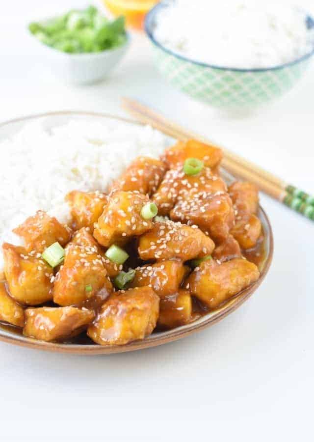 Vegan Orange Tofu