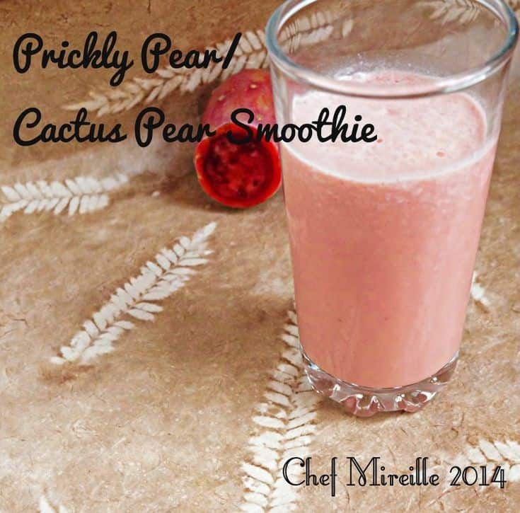 Prickly Pear Caribbean Smoothie