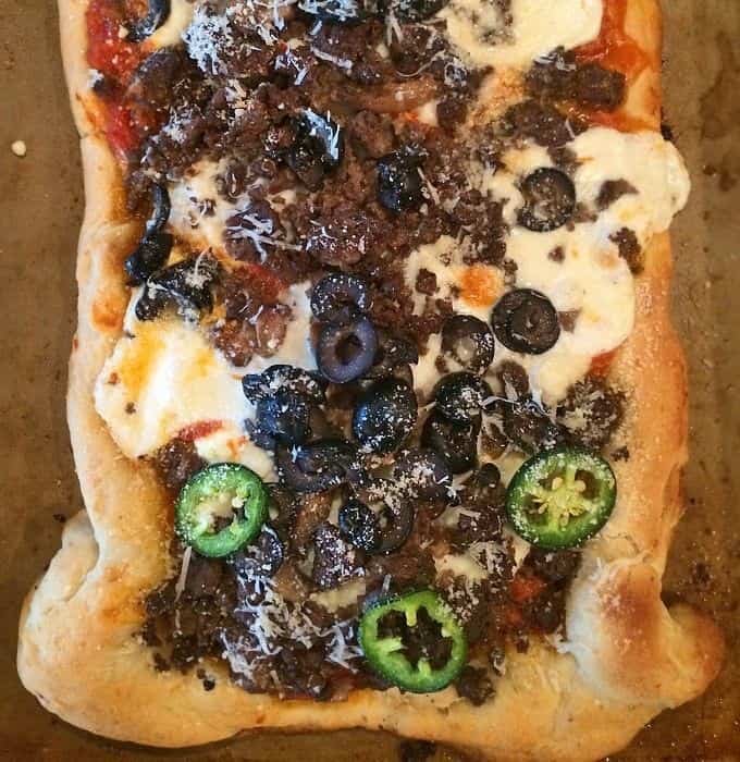 The Cowboy Elk Pizza