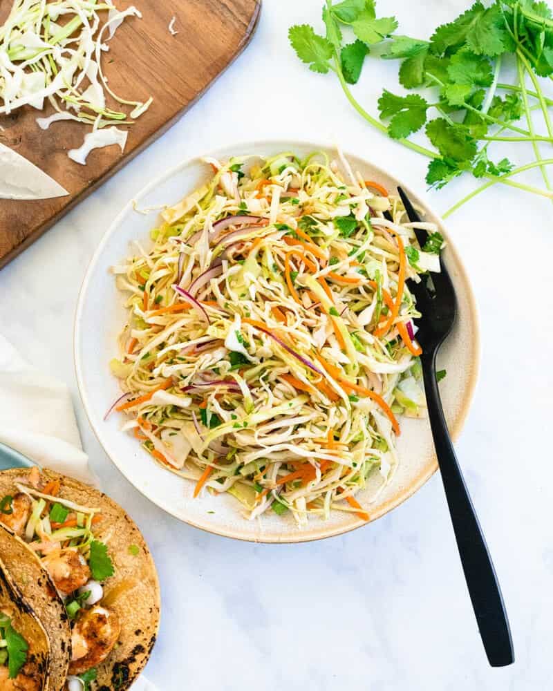 Tangy Mexican Slaw