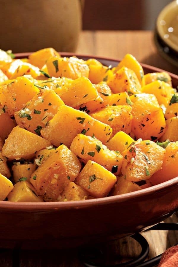 Oven-Roasted Squash With Garlic