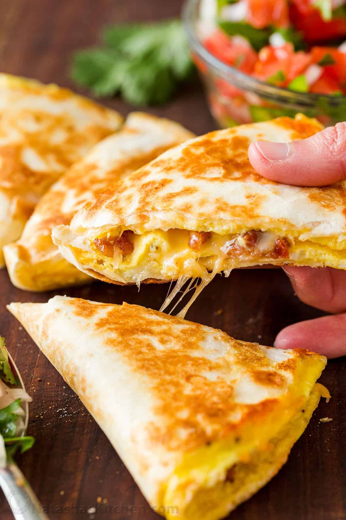 Breakfast Quesadillas