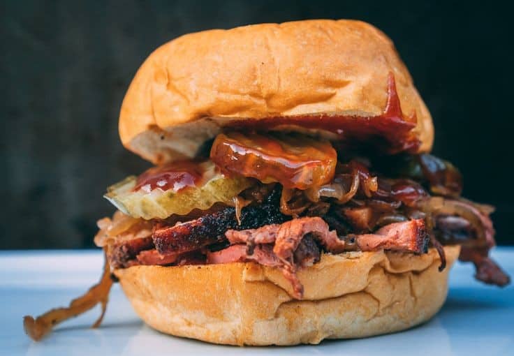 Smoked Duck BBQ Sandwich