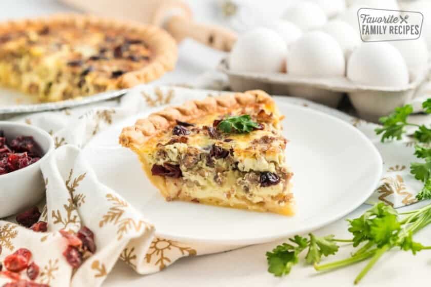 Christmas Quiche