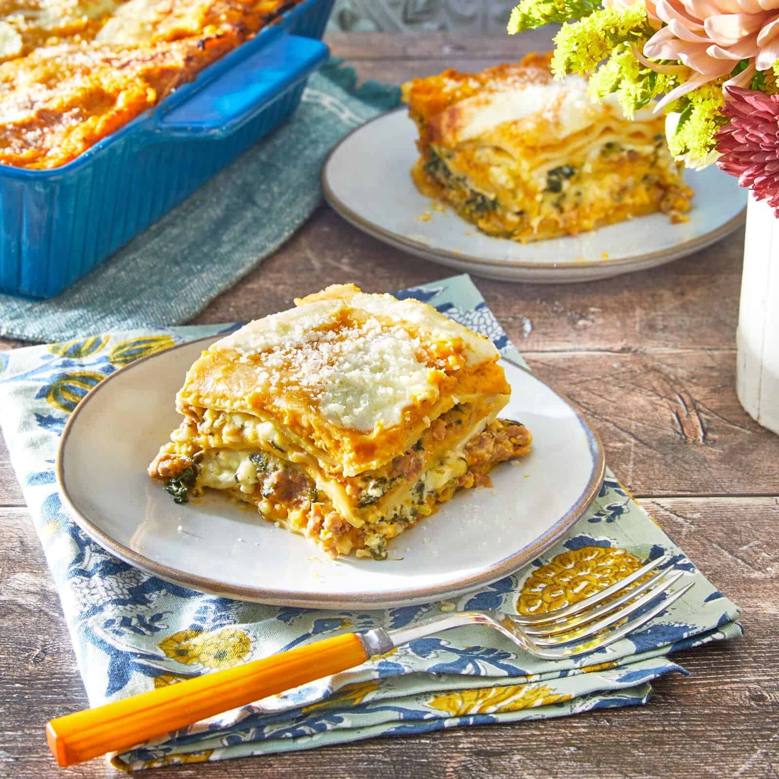 Butternut Squash Lasagna