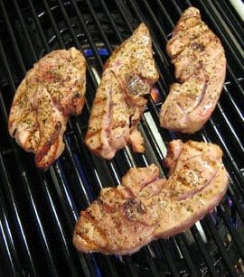 Marinated Turkey Chops