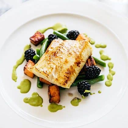 Pan-Roasted Orange Maple Sablefish