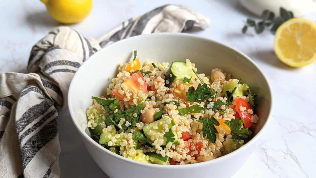 Simple Lemon Quinoa Salad