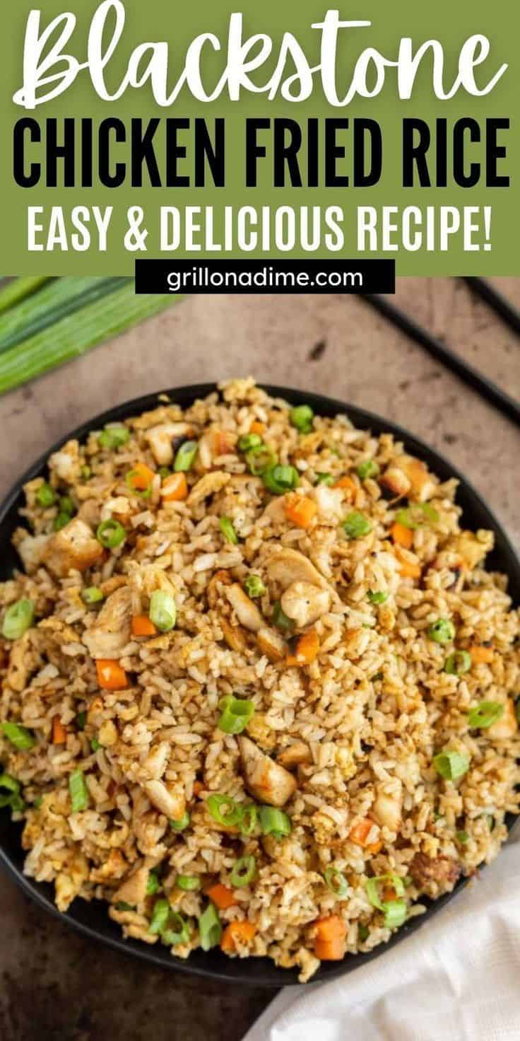 Blackstone Chicken Fried Rice