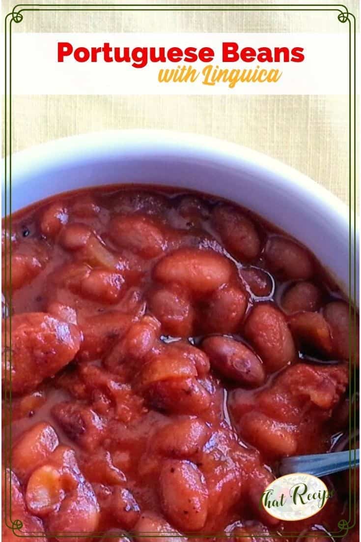 Portuguese Beans With Linguiça