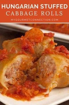 Hungarian Stuffed Cabbage Rolls