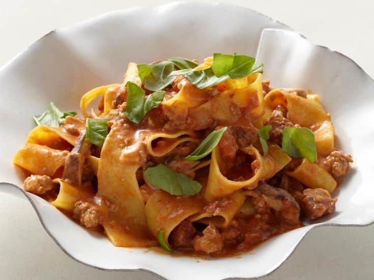 Pappardelle With Veal And Pork Ragu