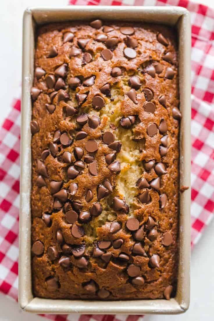 Chocolate Chip Loaf Cake