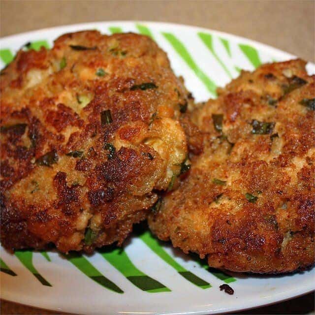 Salmon And Shrimp Cakes