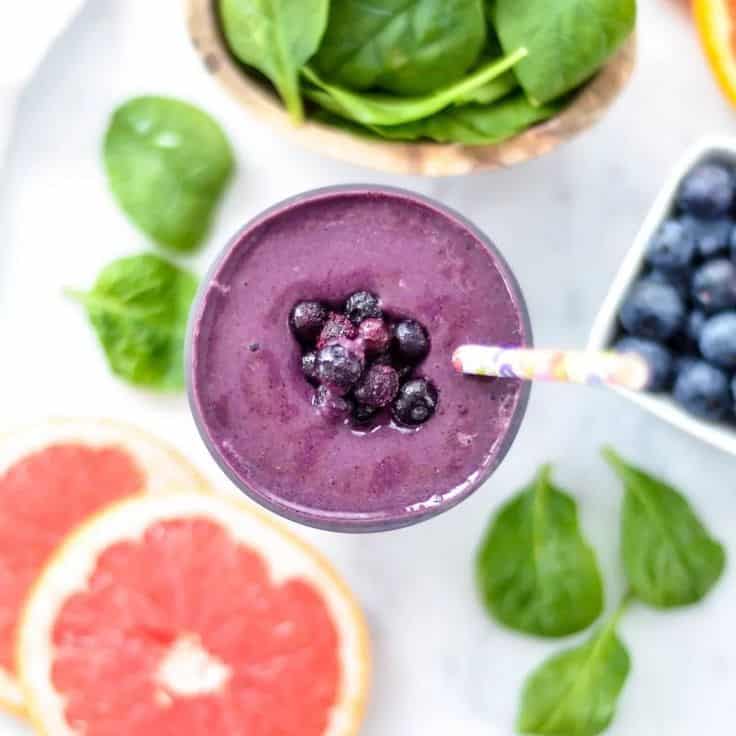 Blueberry Citrus Smoothie