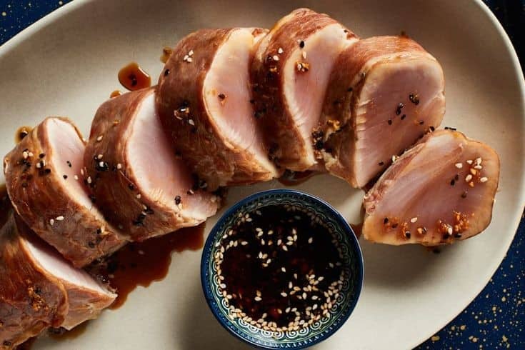 Prosciutto-Wrapped Albacore Tuna Loin