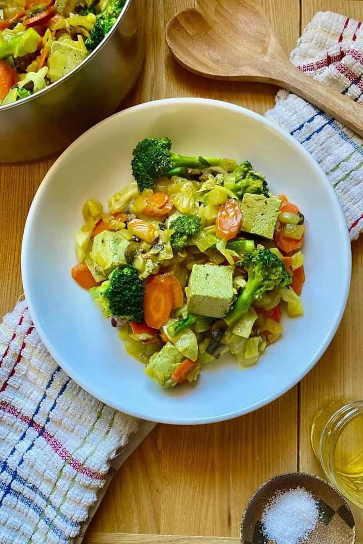 Heart-Healthy Curried Pumfu Stir-Fry