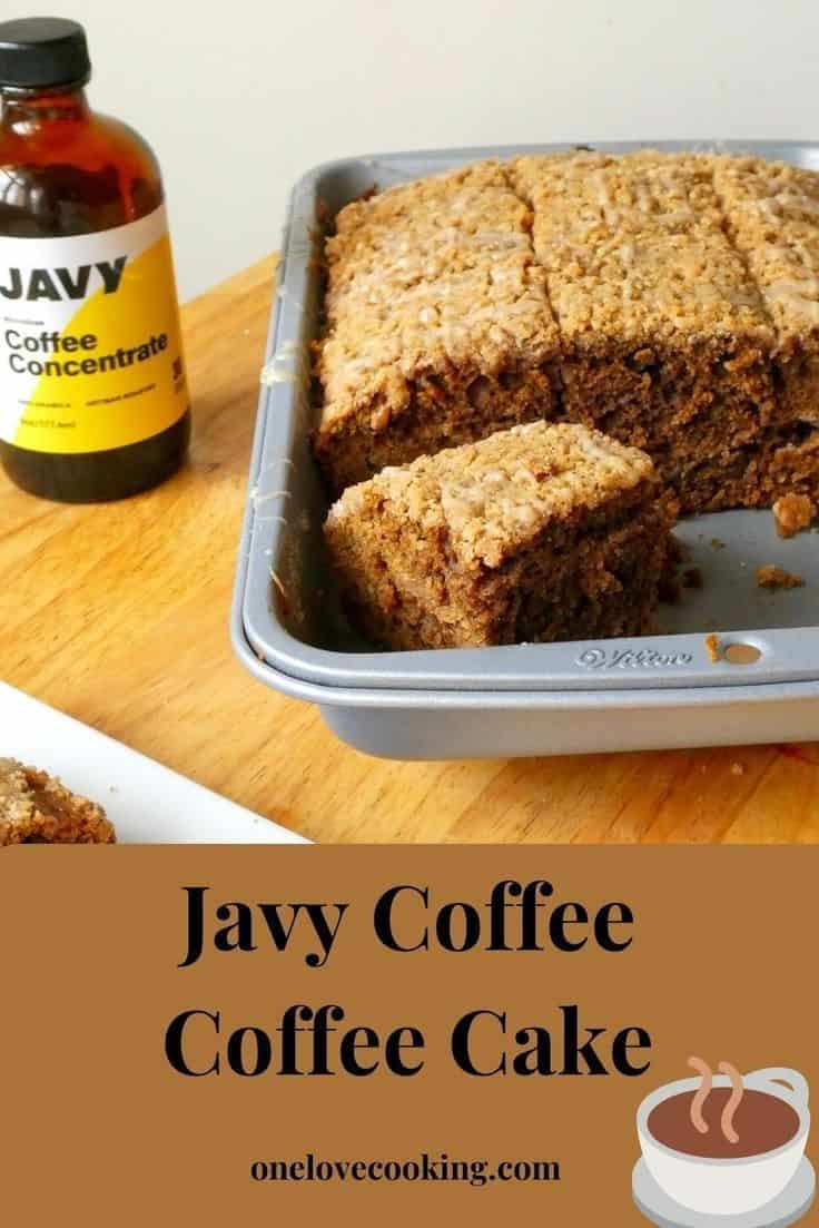 Javy Coffee Coffee Cake