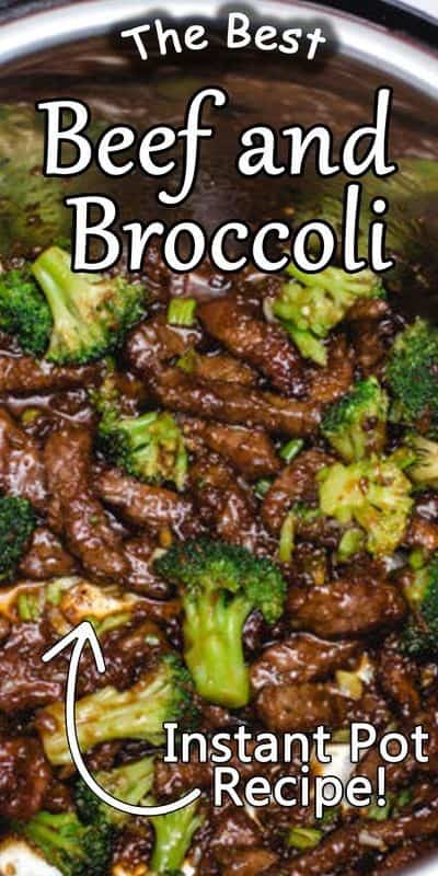 Instant Pot Beef And Broccoli