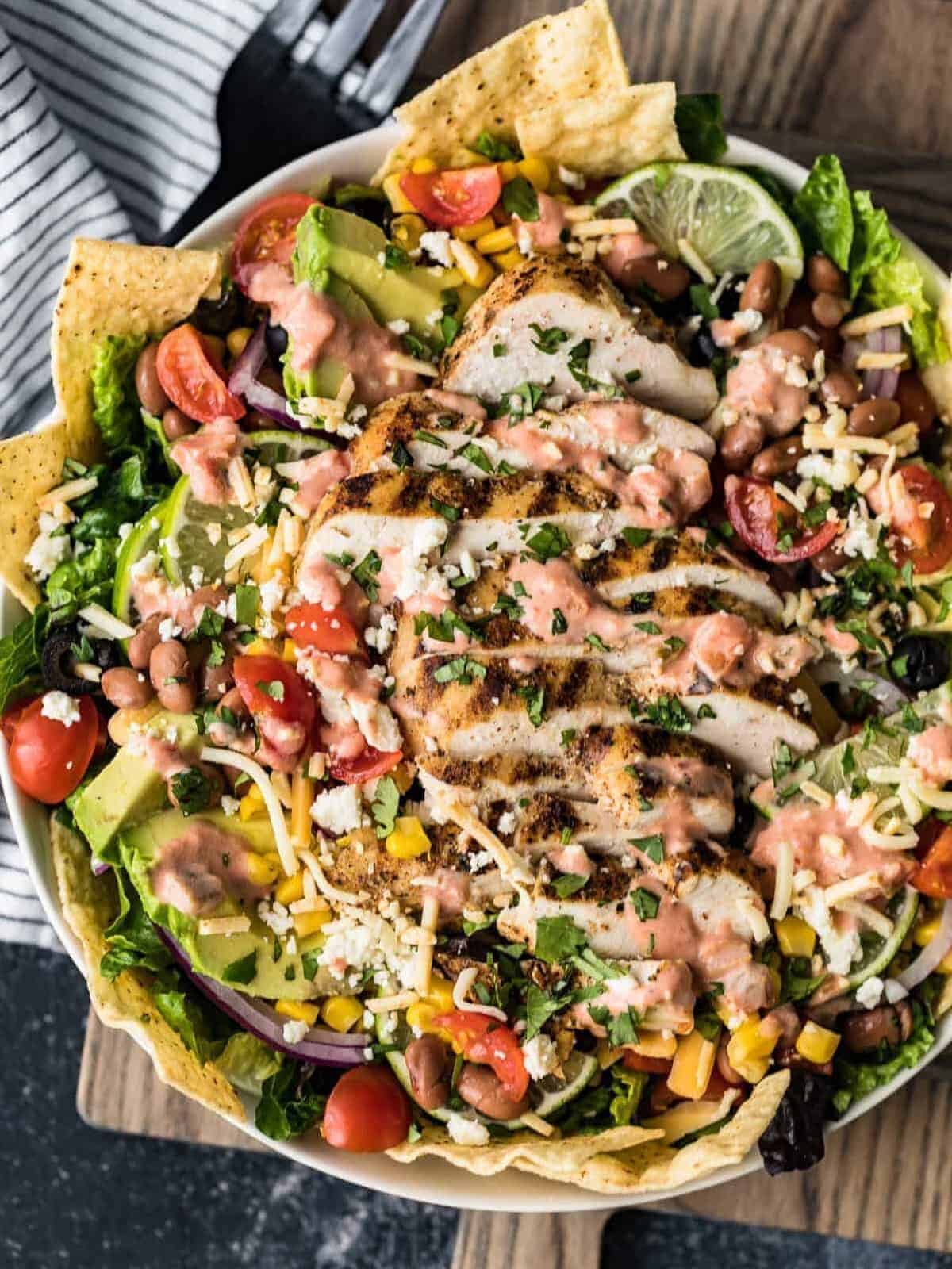 Chicken Taco Salad Recipe