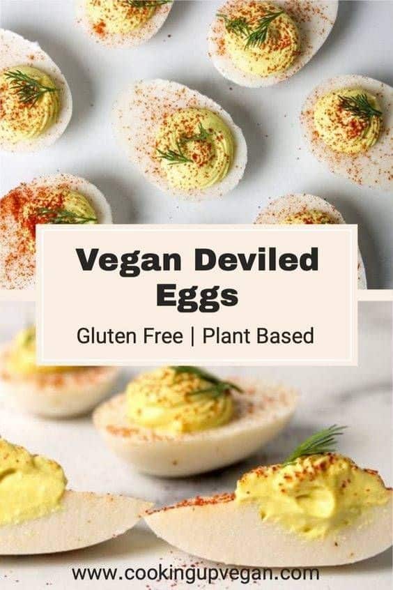 Vegan Deviled Eggs