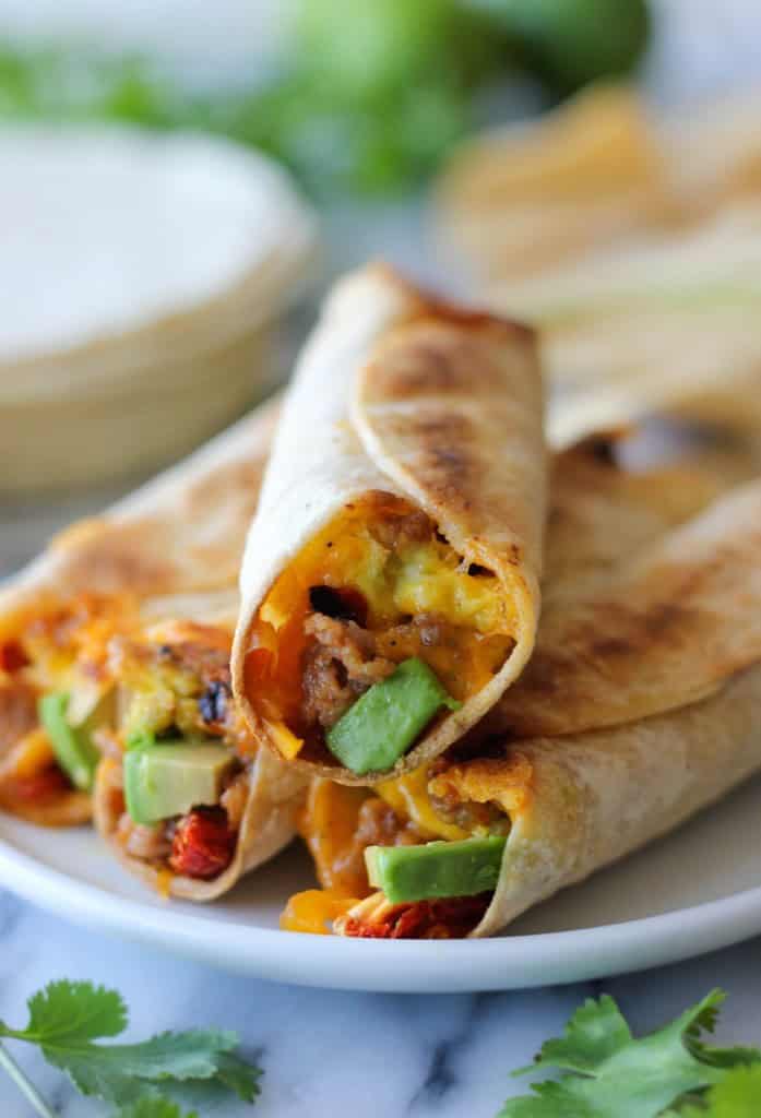 Breakfast Taquitos