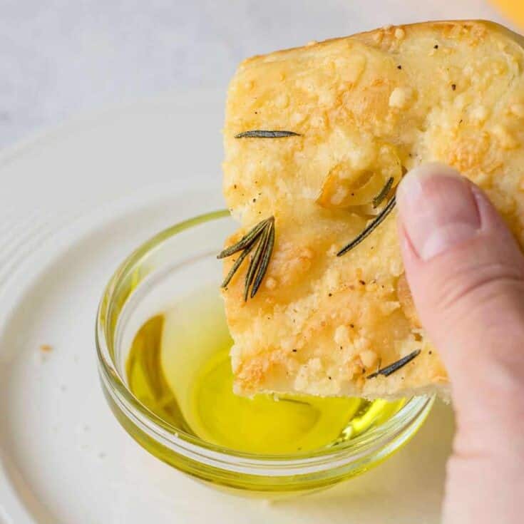 Parmesan Focaccia with Rosemary