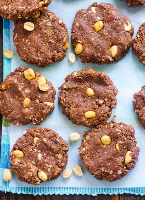 No Bake Protein Cookies