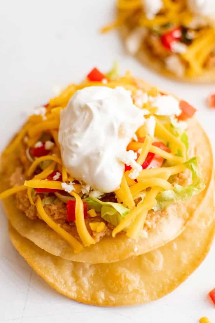 10-Minute Oven Baked Tostadas