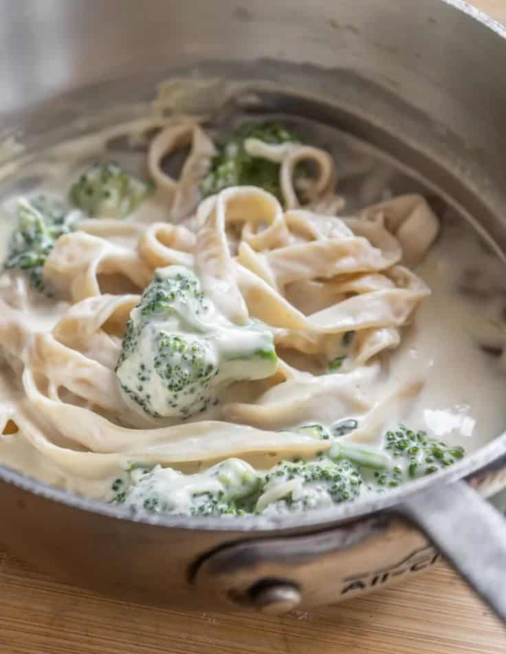 Puffball Alfredo Sauce