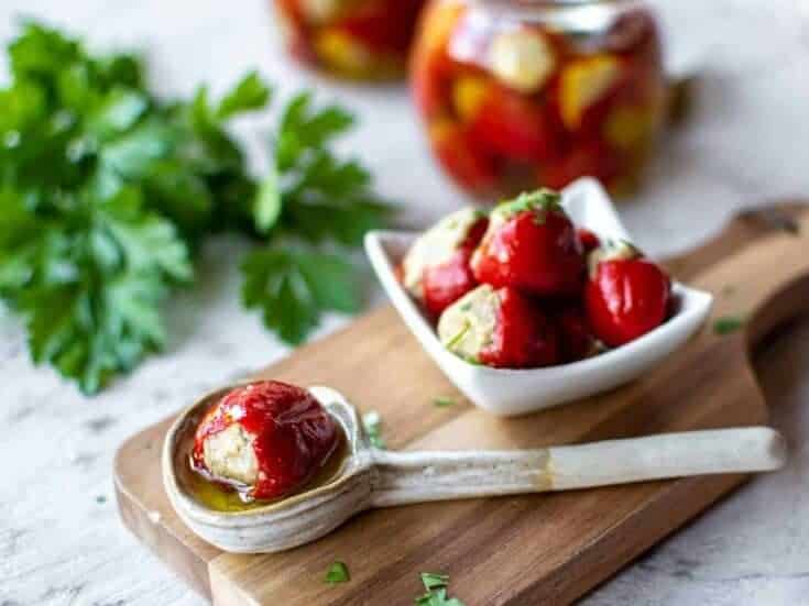 Italian Stuffed Cherry Peppers