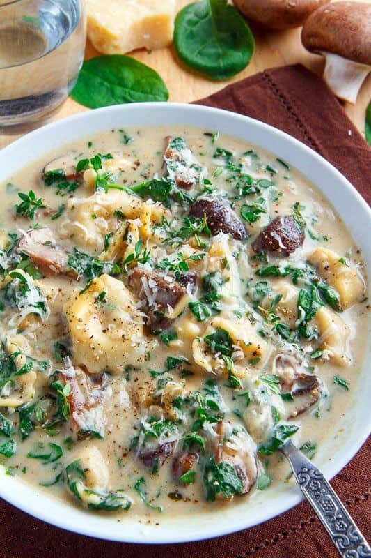 Cheesy Beef Tortellini Skillet