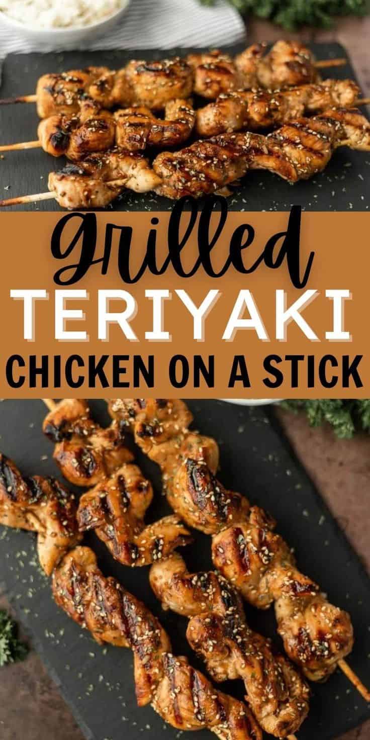 Teriyaki Chicken On A Stick