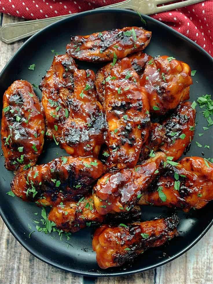 Sticky AND Crispy Asian Chicken Wings