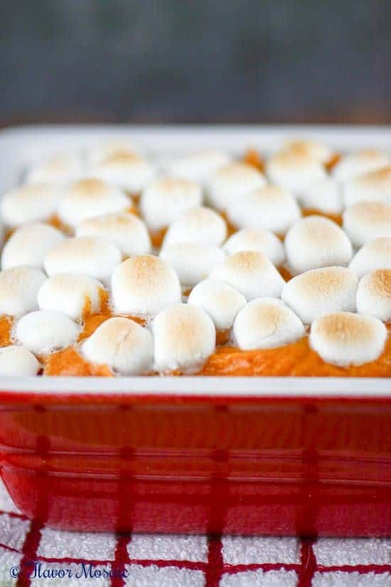 Sweet Potato Casserole With Marshmallows