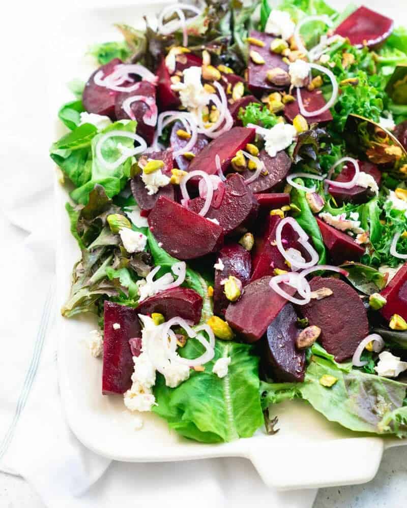 Beet Salad with Balsamic Dressing