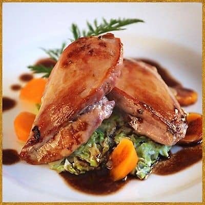 Breast Of Pheasant With Orange And Ginger Sauce