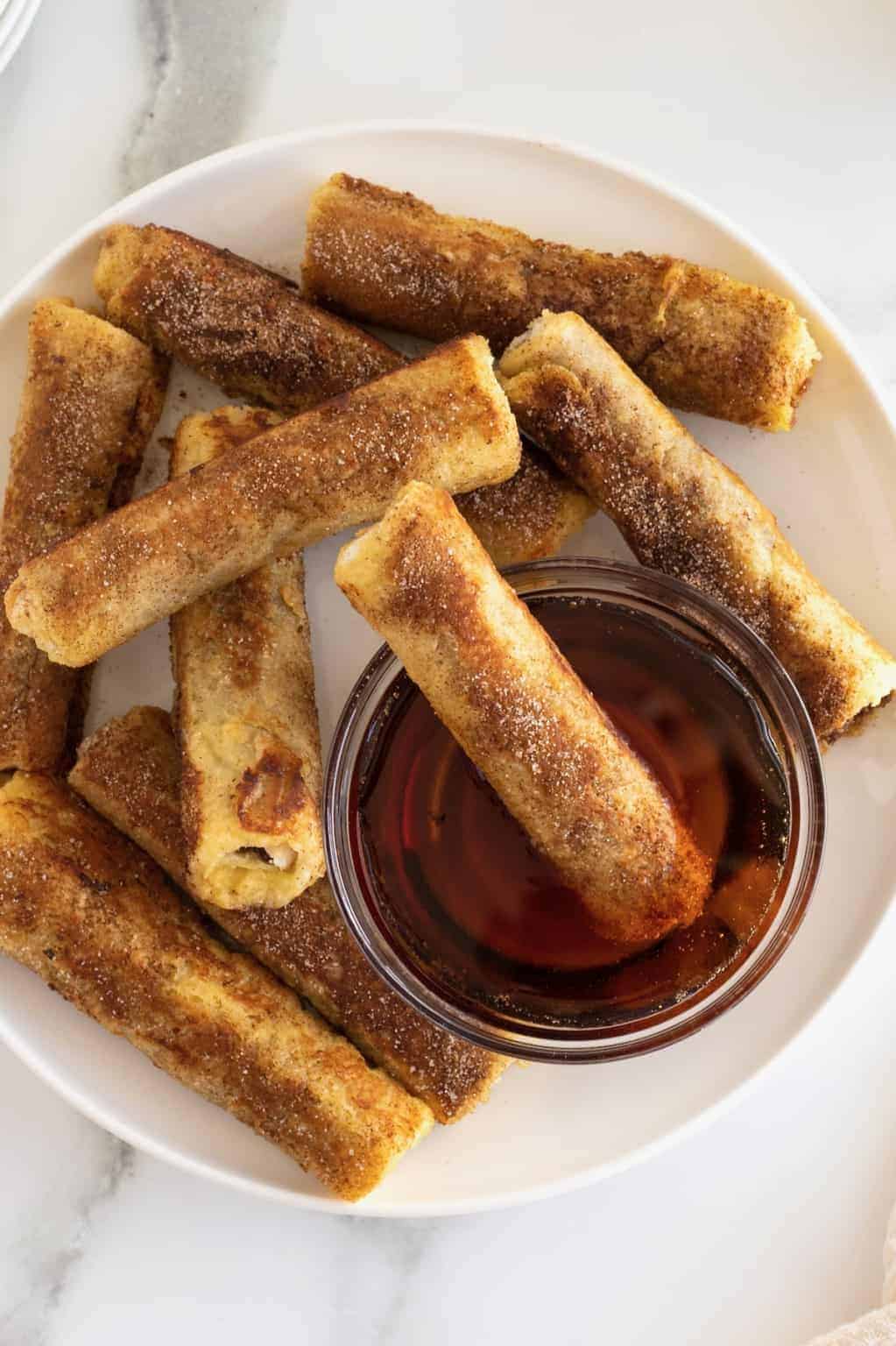 French Toast Roll Ups