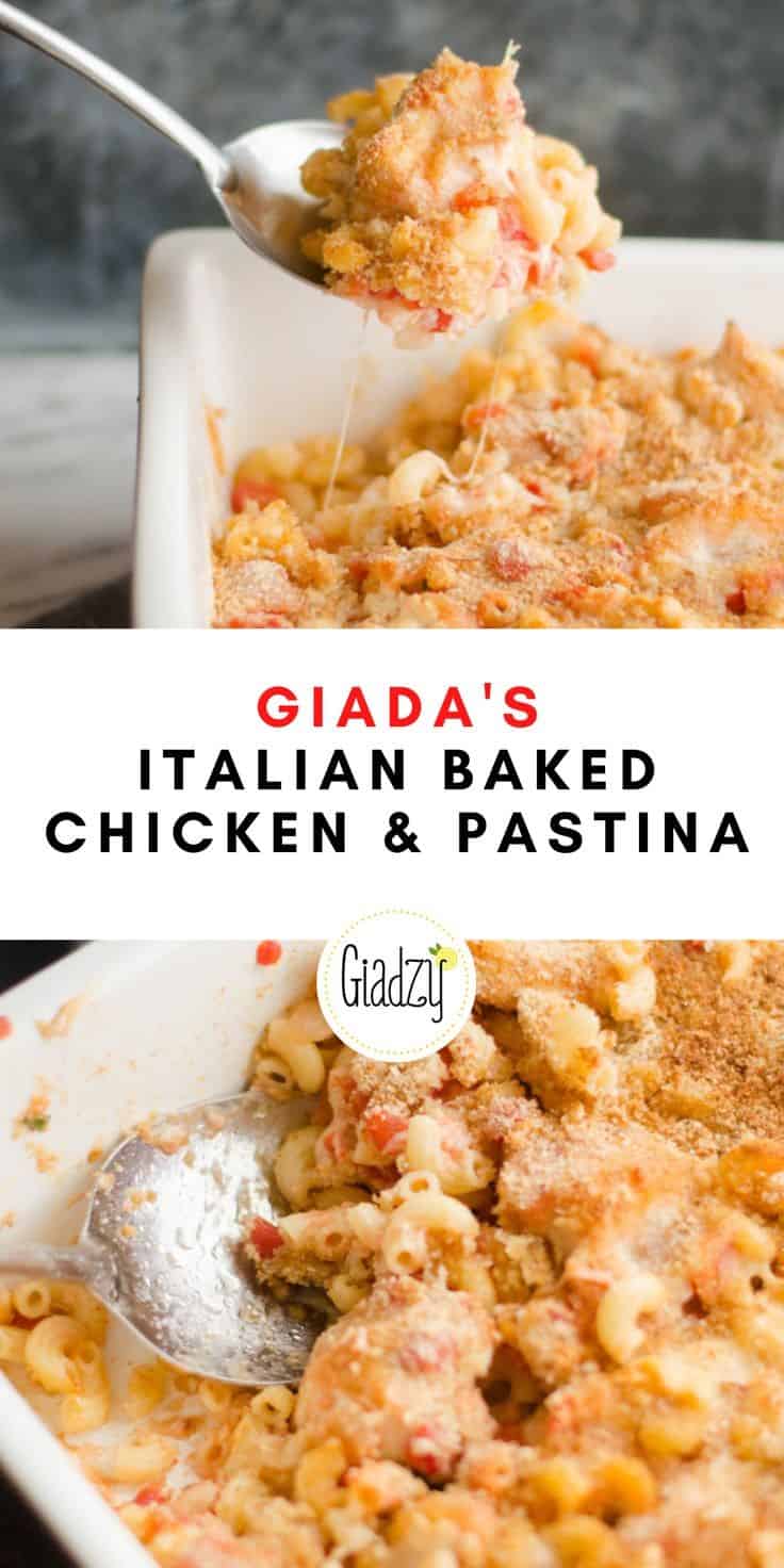 Italian Baked Chicken And Pastina