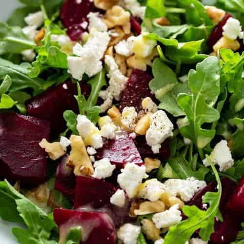 Beet Salad with Balsamic Dressing