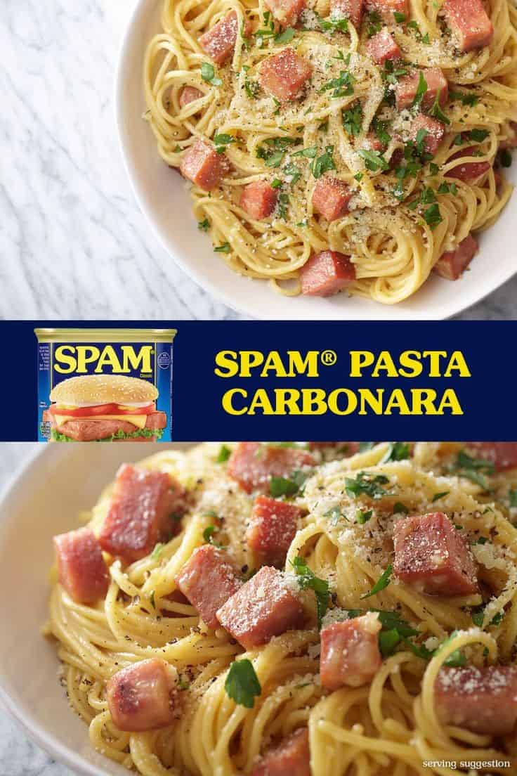 Spam Carbonara